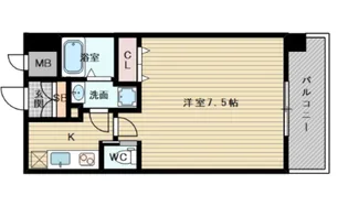 プライマル新大阪【7階】の間取り