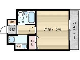 シャトレ下新庄【4階】の間取り