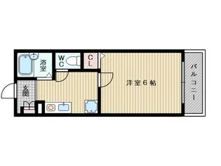 大阪府大阪市東淀川区小松1丁目【アパート】の間取り