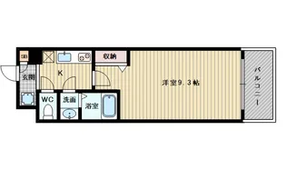 Luxe淡路【2階】の間取り