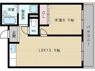JMRレジデンス新大阪(旧メロディハイム新大阪)【3階】の間取り