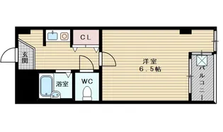 リバーサイド柴島【2階】の間取り
