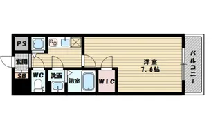 エスリード新大阪レジデンス【3階】の間取り