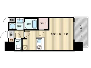 ララプレイス新大阪シエスタ【3階】の間取り