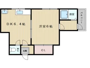 サンライフ菅原【4階】の間取り
