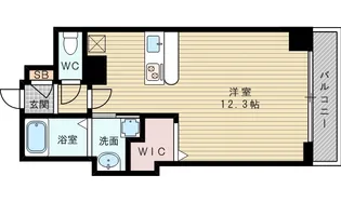 ホープ上新庄【3階】の間取り