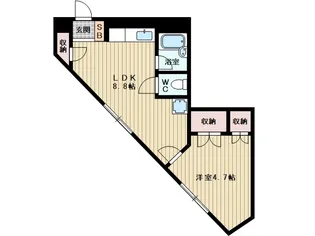 大阪府大阪市東淀川区菅原3丁目【マンション】の間取り