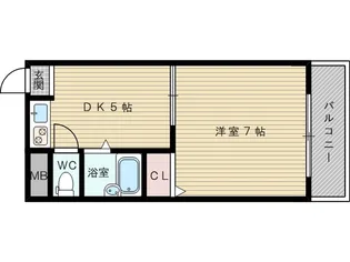 メゾンリュート【3階】の間取り