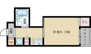ティーホームズ新大阪【7階】の間取り