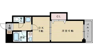 サウスフラット【9階】の間取り