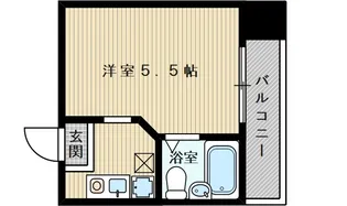 ベルメゾン相川【4階】の間取り