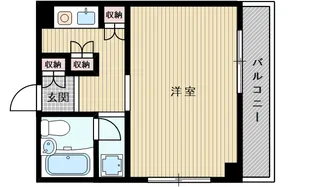 アーバンハイツ西淡路【3階】の間取り