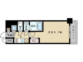 エスリード新大阪ヴェルデ【12階】の間取り