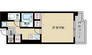 シャルマン新大阪【11階】の間取り