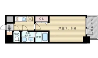 プレサンス新大阪ザ・デイズ【12階】の間取り