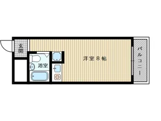 朝日プラザ淡路【9階】の間取り