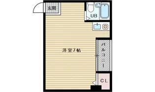 デイルーチェ上新庄【1階】の間取り