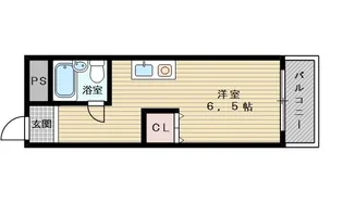 パル下新庄【3階】の間取り