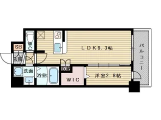 セレニテ新大阪プリエ【10階】の間取り