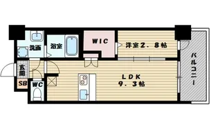 セレニテ新大阪プリエ【10階】の間取り