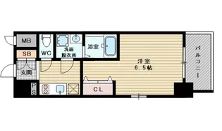 プロヴィスタ新大阪イーストゲート【2階】の間取り