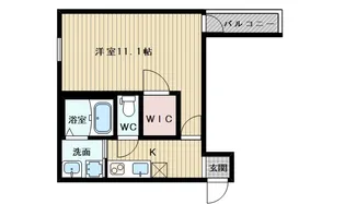 フジパレス下新庄駅西【3階】の間取り