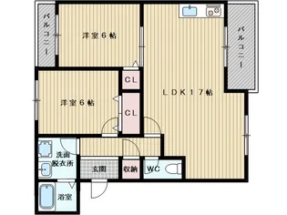 メゾン菊松【4階】の間取り