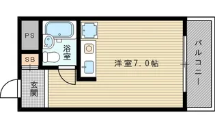 レバンガAP新大阪イースト【9階】の間取り