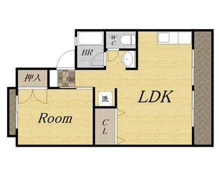 サニーライフ御殿山【A103号室】の間取り