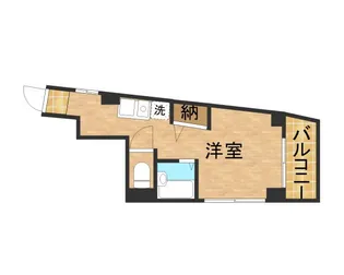 ハイツアルペン宝塚【308号室】の間取り
