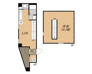 吉村ビル【403号室】の間取り