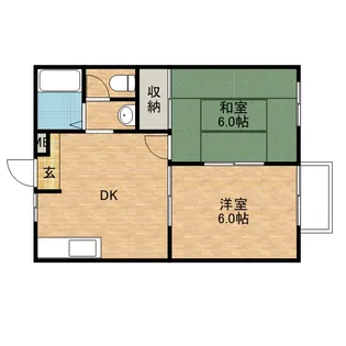 ドエル・イニシオ宝塚売布【2階】の間取り