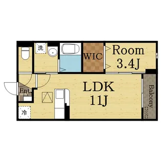 コンソラータ【2階】の間取り