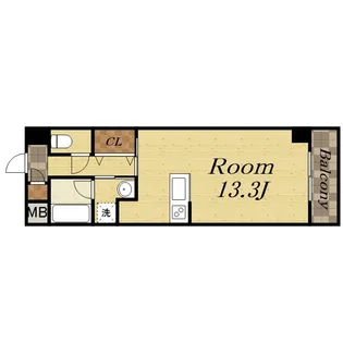 スクエアMKⅡ【3階】の間取り