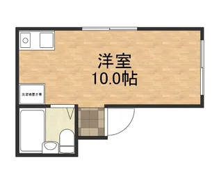 フォセット宝塚【203号室】の間取り