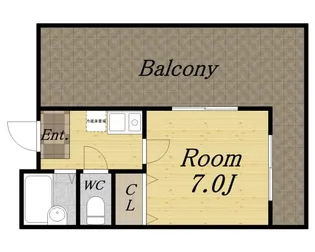 エルロン21【4階】の間取り