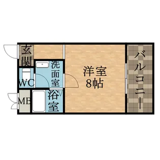 グレード山中I【1階】の間取り