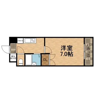 ロシェ宝塚【312号室】の間取り