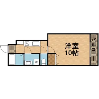 スターテラス宝塚【1階】の間取り