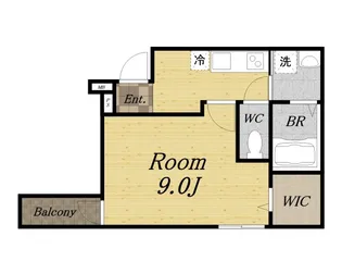 フジパレス宝塚小林II番館【1階】の間取り