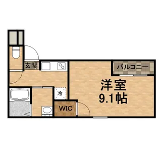 フジパレス宝塚南II番館【2階】の間取り