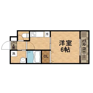 A・Grayish宝塚【2階】の間取り