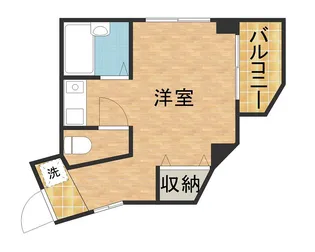 ハイツアルペン宝塚【3階】の間取り