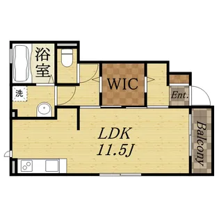 Manoir(マノアールワン)Ⅰ【1階】の間取り