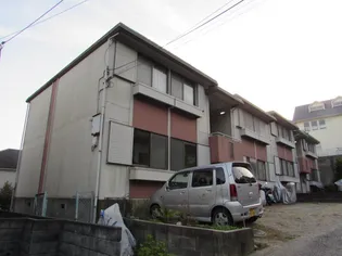 ハイツ椿園2【1階】の外観