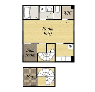 メゾン グランシャン【2階】の間取り
