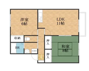 プリマベーラK【102号室】の間取り