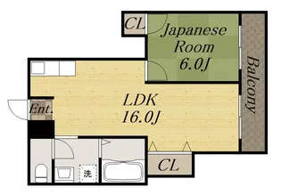 モダンアパートメント神戸宝塚Ⅱ【2階】の間取り