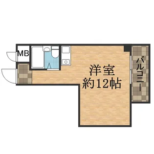 バラード47【2階】の間取り