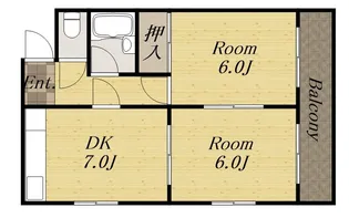 ジョンメゾン小浜【305号室】の間取り